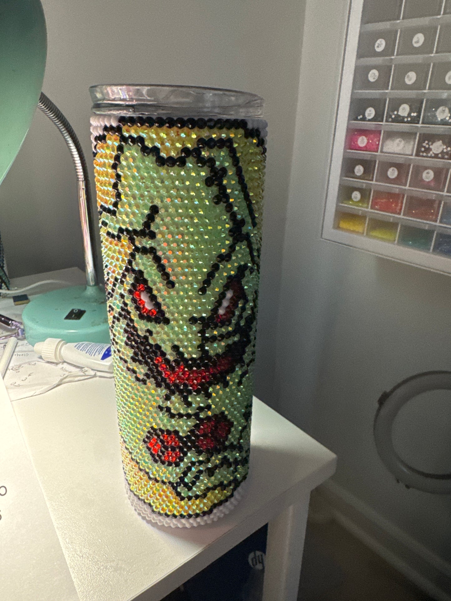 20oz Custom Rhinestone Tumbler